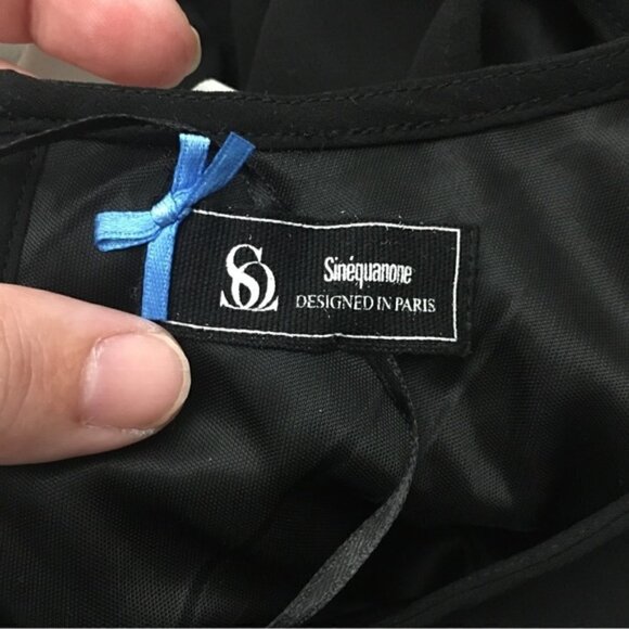 Sinequanone Black White Flowy Dress - Picture 7 of 10